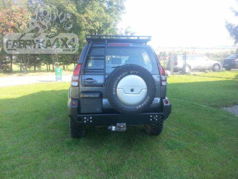 Scara TOYOTA LAND CRUISE J120 din OTEL pentru usa din spate