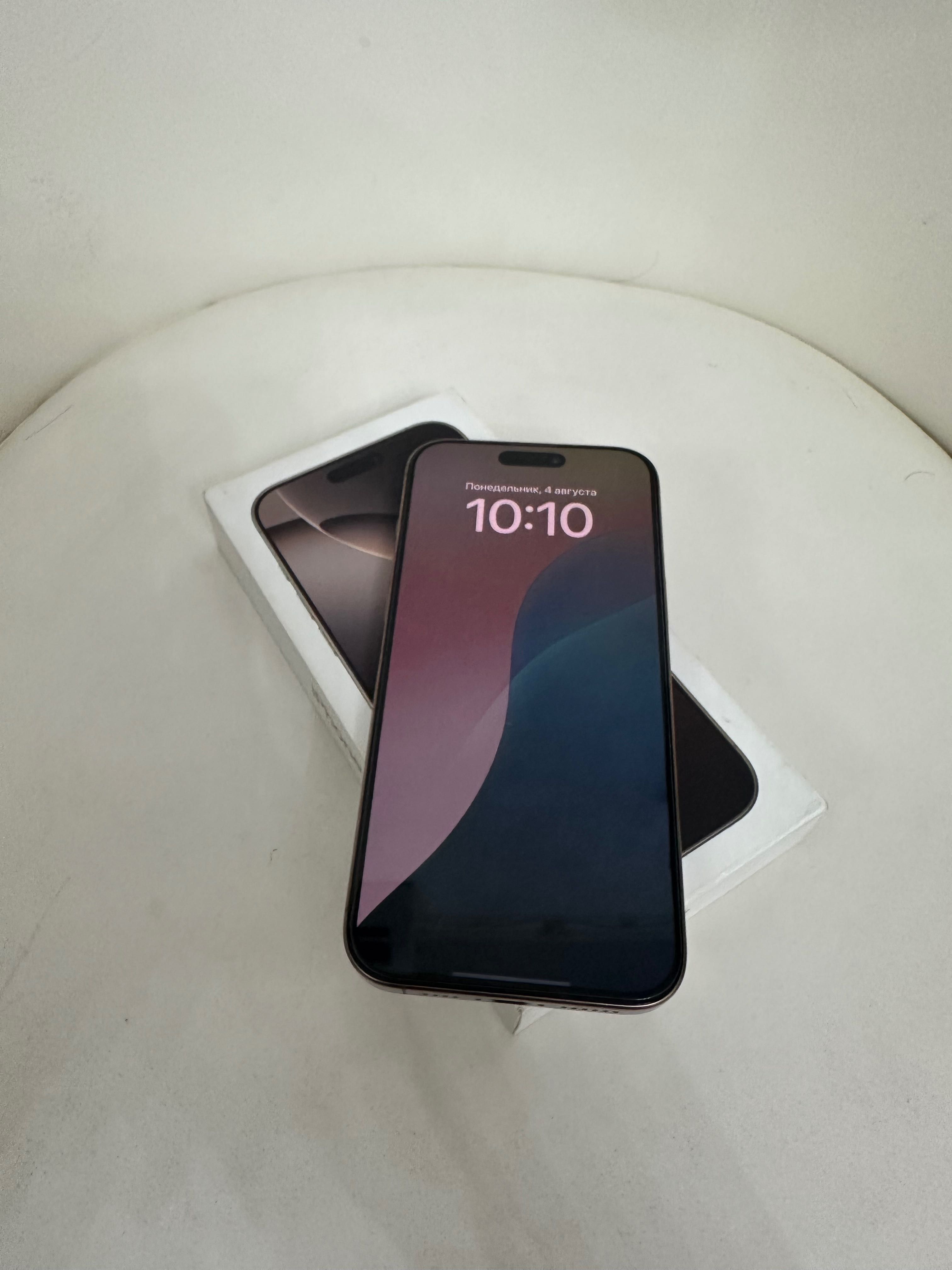 Iphone 16 pro max ideal karobka dok ochilmagan