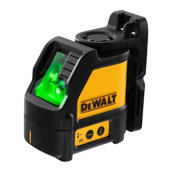 Лазерен нивелир линеен DEWALT DW088CG, 2 лъча