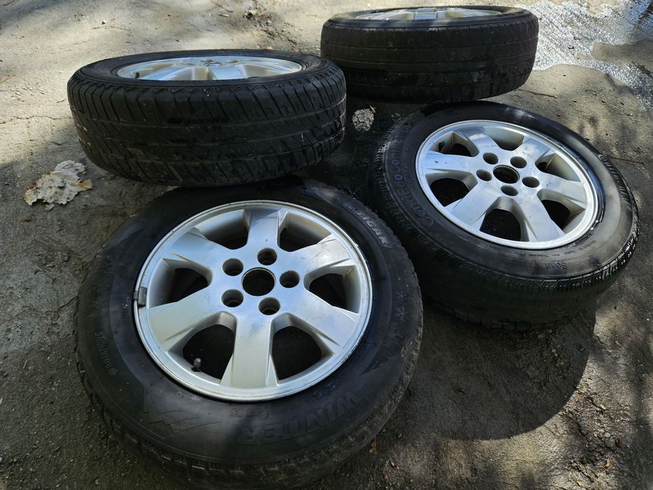 Set jante opel cu cauciucuri