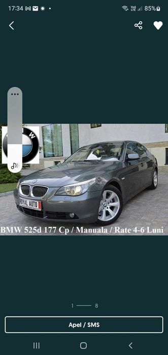Bmw.e60 am 2007 motor 2.5