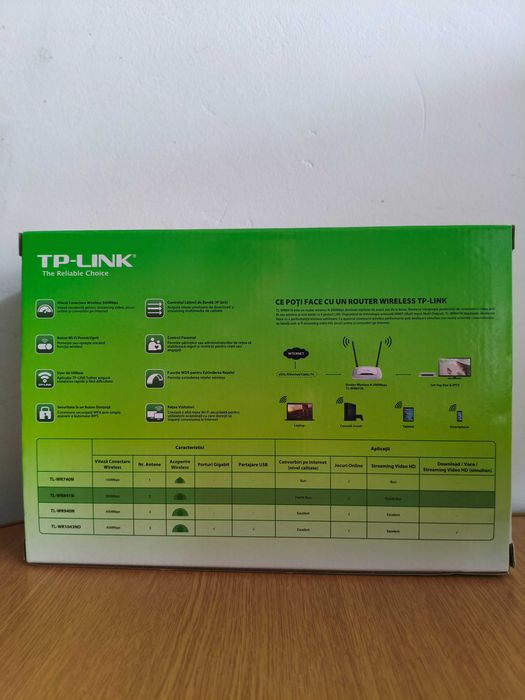 Router TP-Link TL-WR841n, 300Mbps single-band