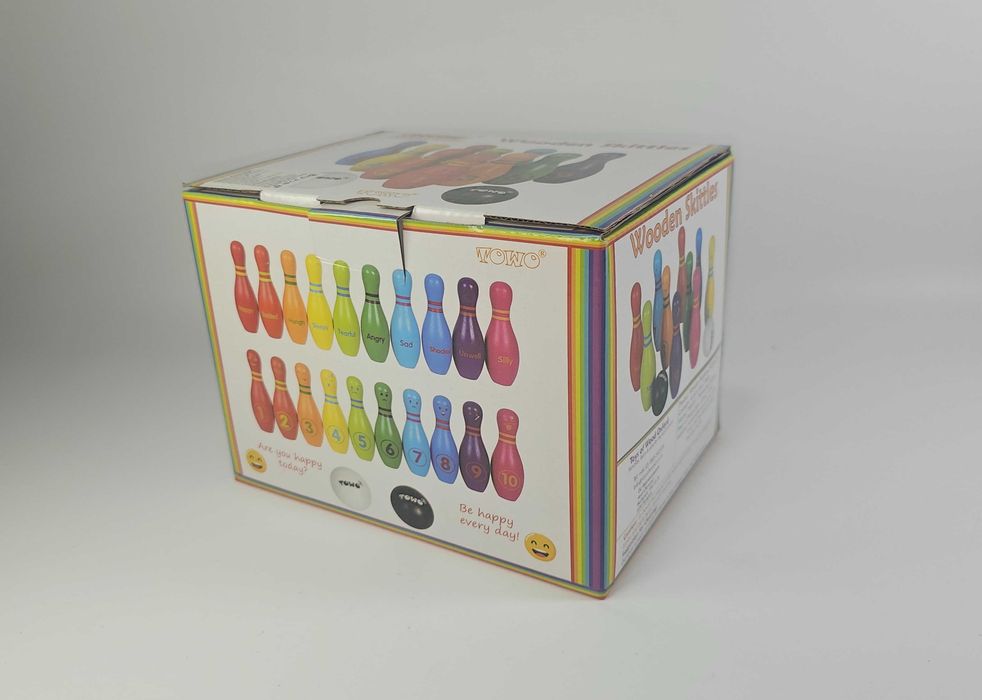 НОВО! Забавен дървен детски мини боулинг / Всички дървени играчки