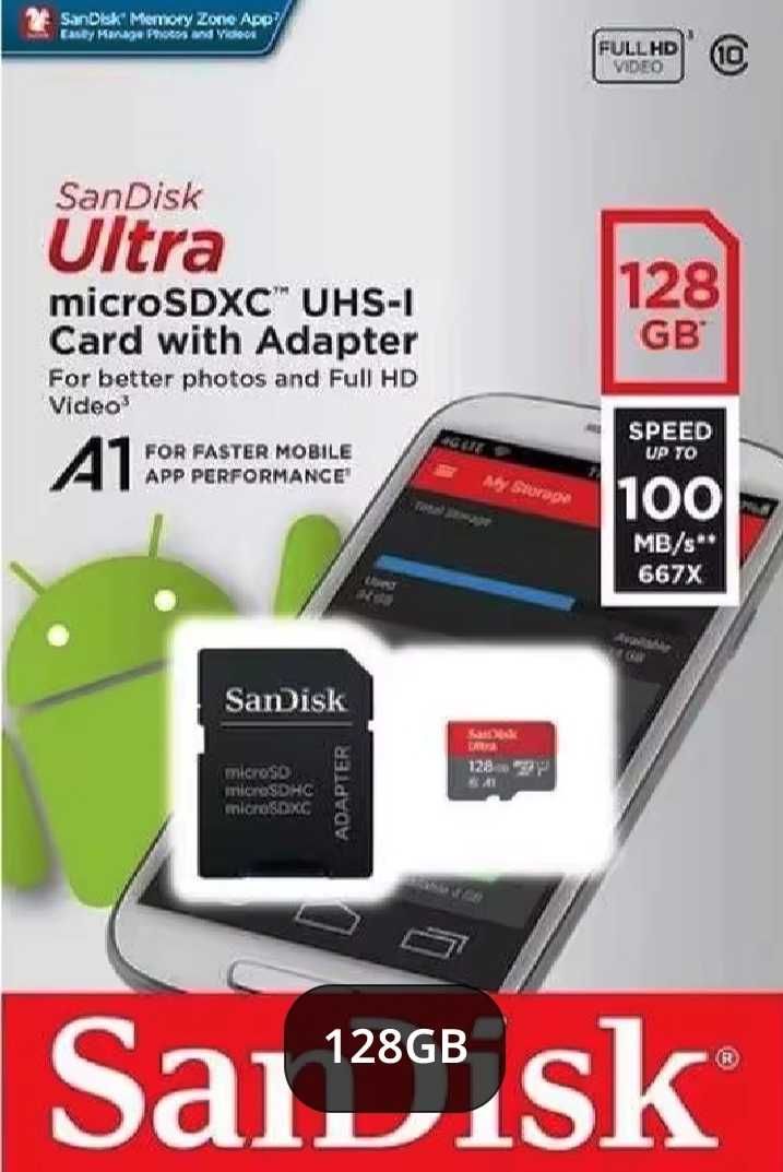 SD memory  Карта памет Sandisk Ultra 128GB