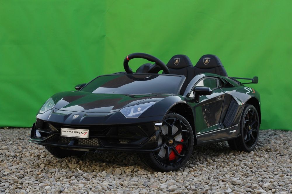 Masinuta electrica Kinderauto Lamborghini Aventador SVJ PREMIUM #Negru