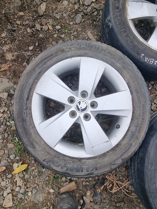 jante 15 - 5 prezoane skoda fabia 3  2015