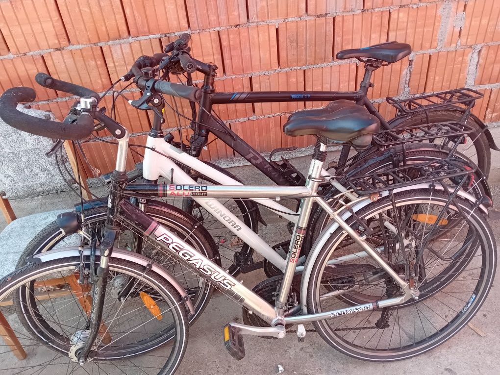Vând 3 biciclete 500 lei bucata