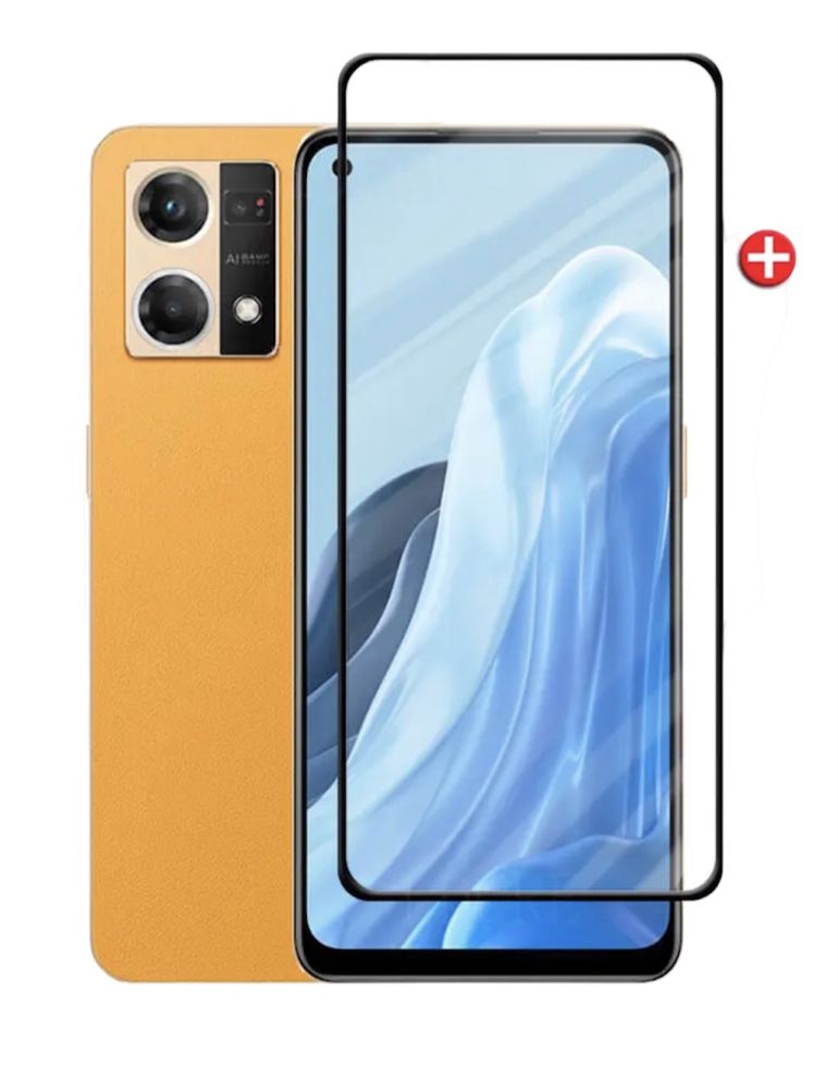 Folie sticla 20D FULL GLUE Oppo Reno4 , A96 4G , Reno 7 4G , Reno8 Pro