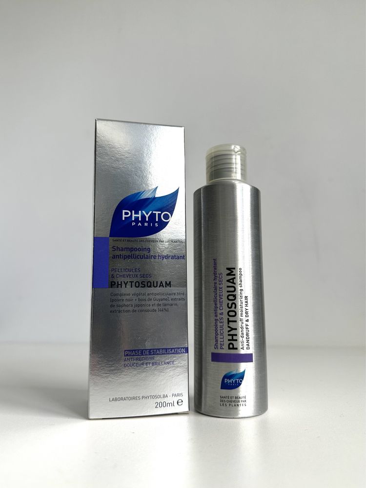 Șampon anti-mătreață pentru scalp gras Phyto Phytosquam Purifying