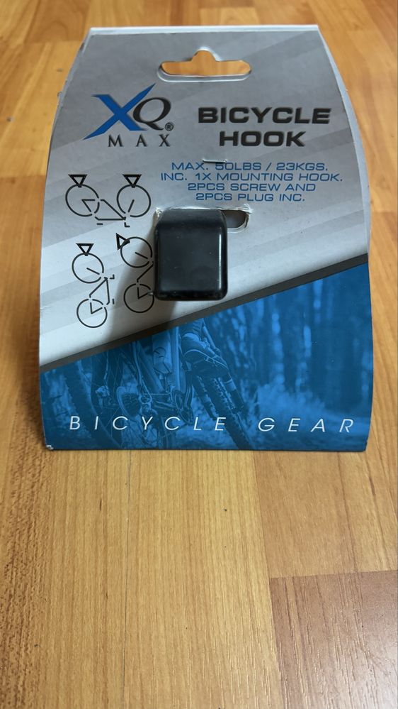 Carlig Suport bicicleta montaj pe perete / Husa cu gel pentru scaun