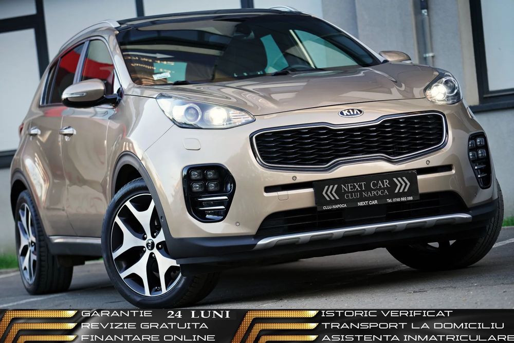 Kia Sportage GARANTIE 24 LUNI*RATE*GT Line*177CP*4x4*Automata*Piele*Panorama*Full