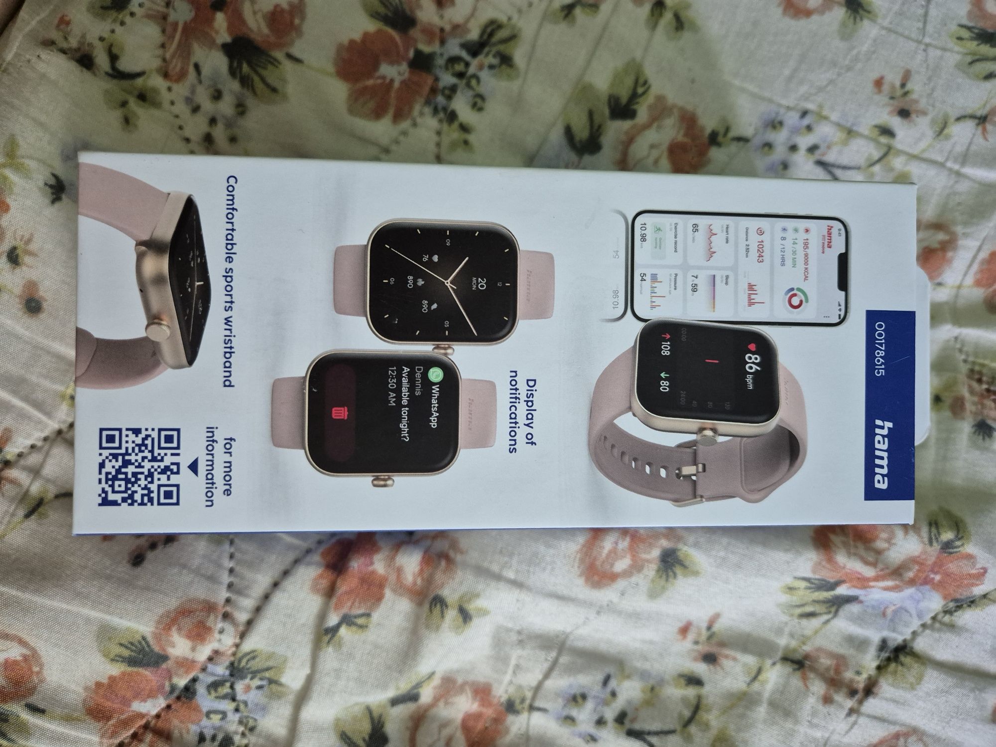 Смарт часовник Hama Fit Watch 5000