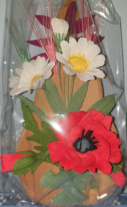 Tablouri goblen/Flori si aranjamente florale realizate din hârtie