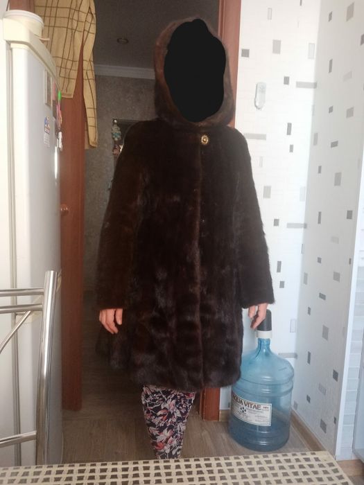 Шуба норковая разлетайка