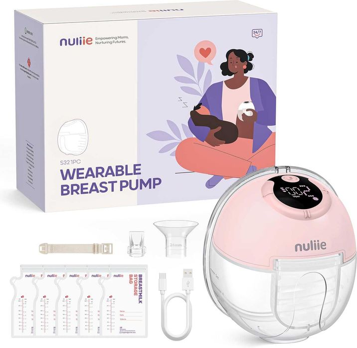 Електрическа помпа за кърма Nuliie S32, 4 режима, 9 нива, 24 мм