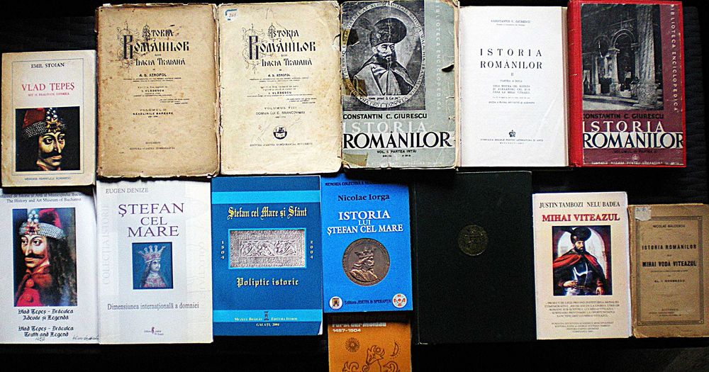 Cărți rare de ISTORIE medievală și modernă a popoului român