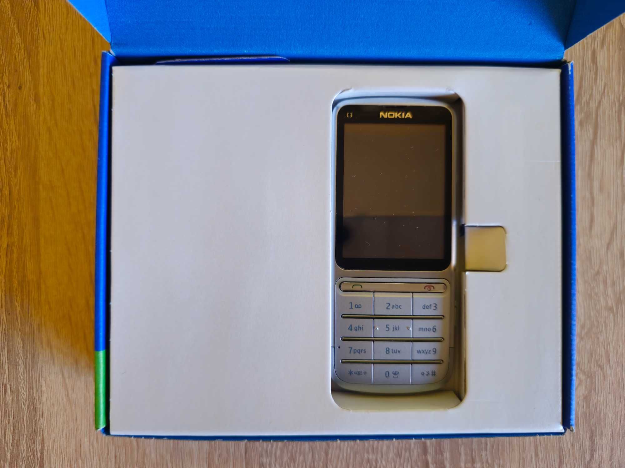 ТОП СЪСТОЯНИЕ: Nokia C3-01 Touch and Type Silver Нокиа Нокия