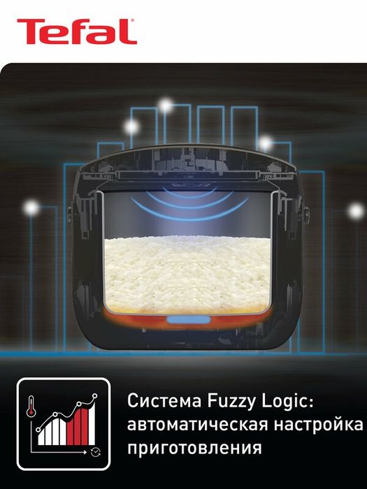 Мультиварка Tefal Essential RK321A32, 750 Вт, 16 автопрограмм
