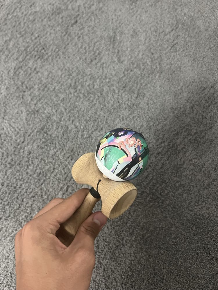 kendama krom rosadama