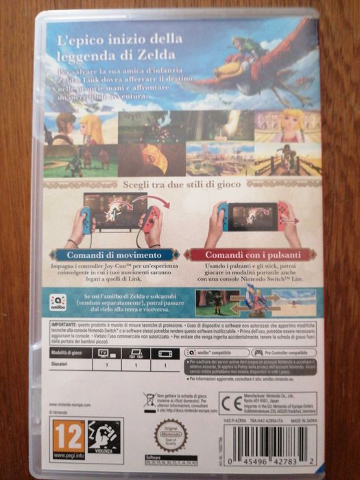 The Legend of Zelda: Skyward Sword (Nintendo Switch) + collectables