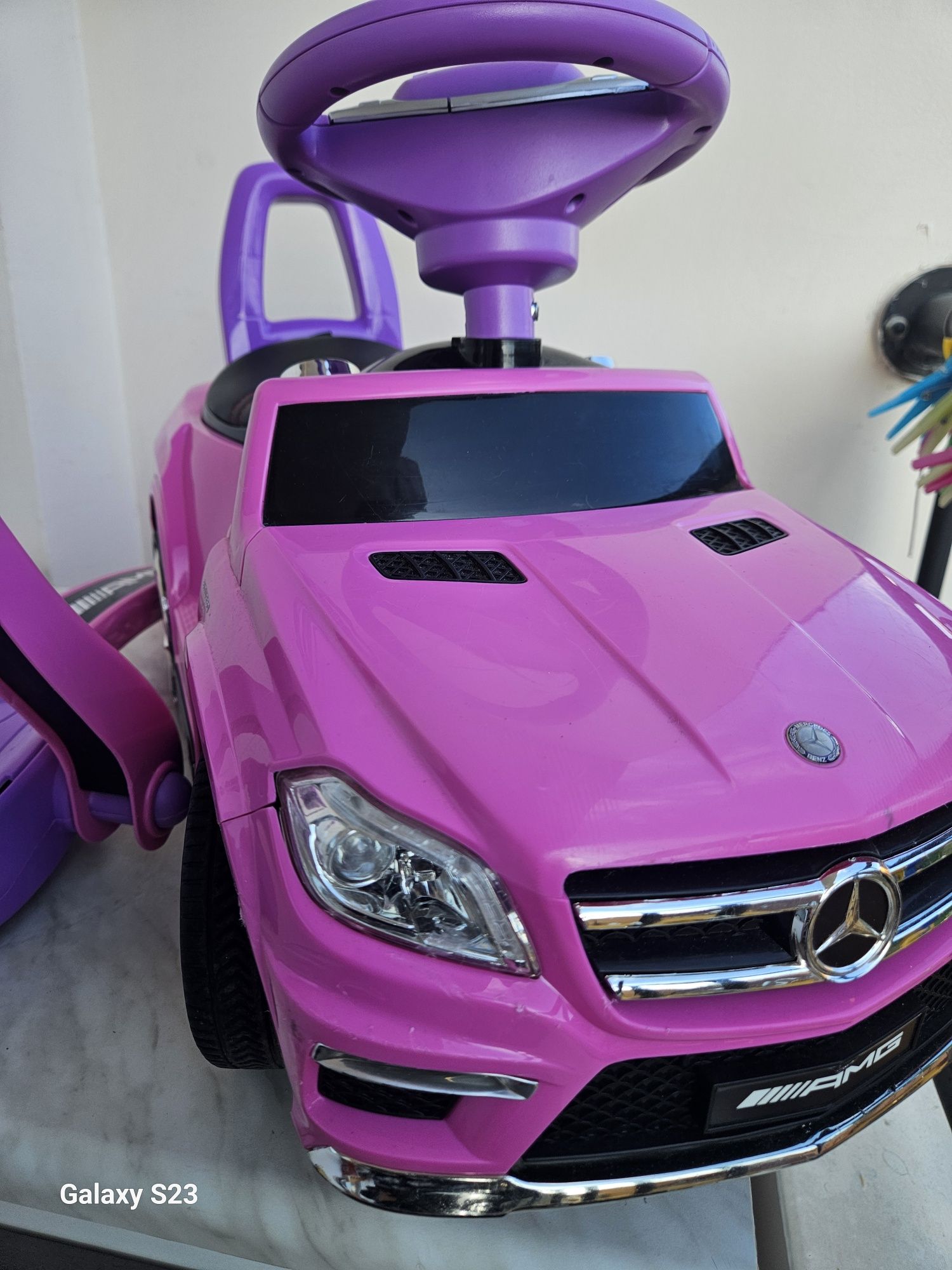 USB ЮСБ Детска кола Mercedes AMG63 3 в 1 с акумулаторна батерия и юсб