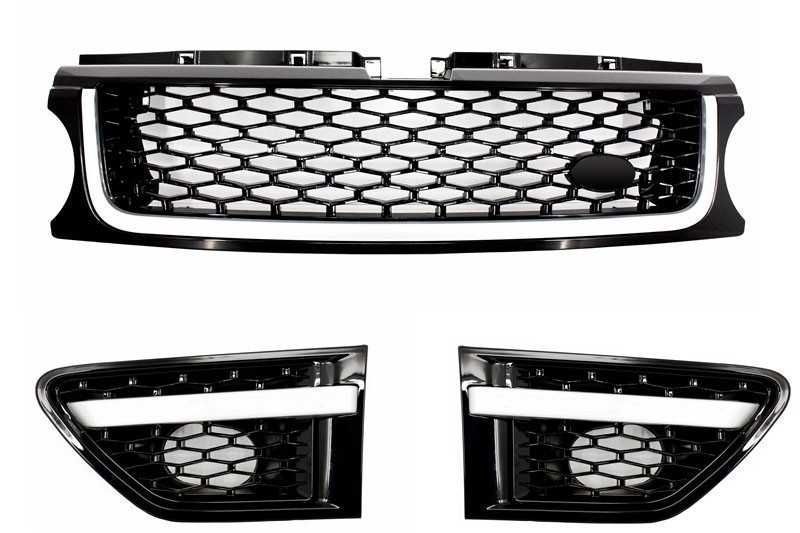 Bara Aripi si Grila Facelift Range Sport 05-13 Autobiography Negru