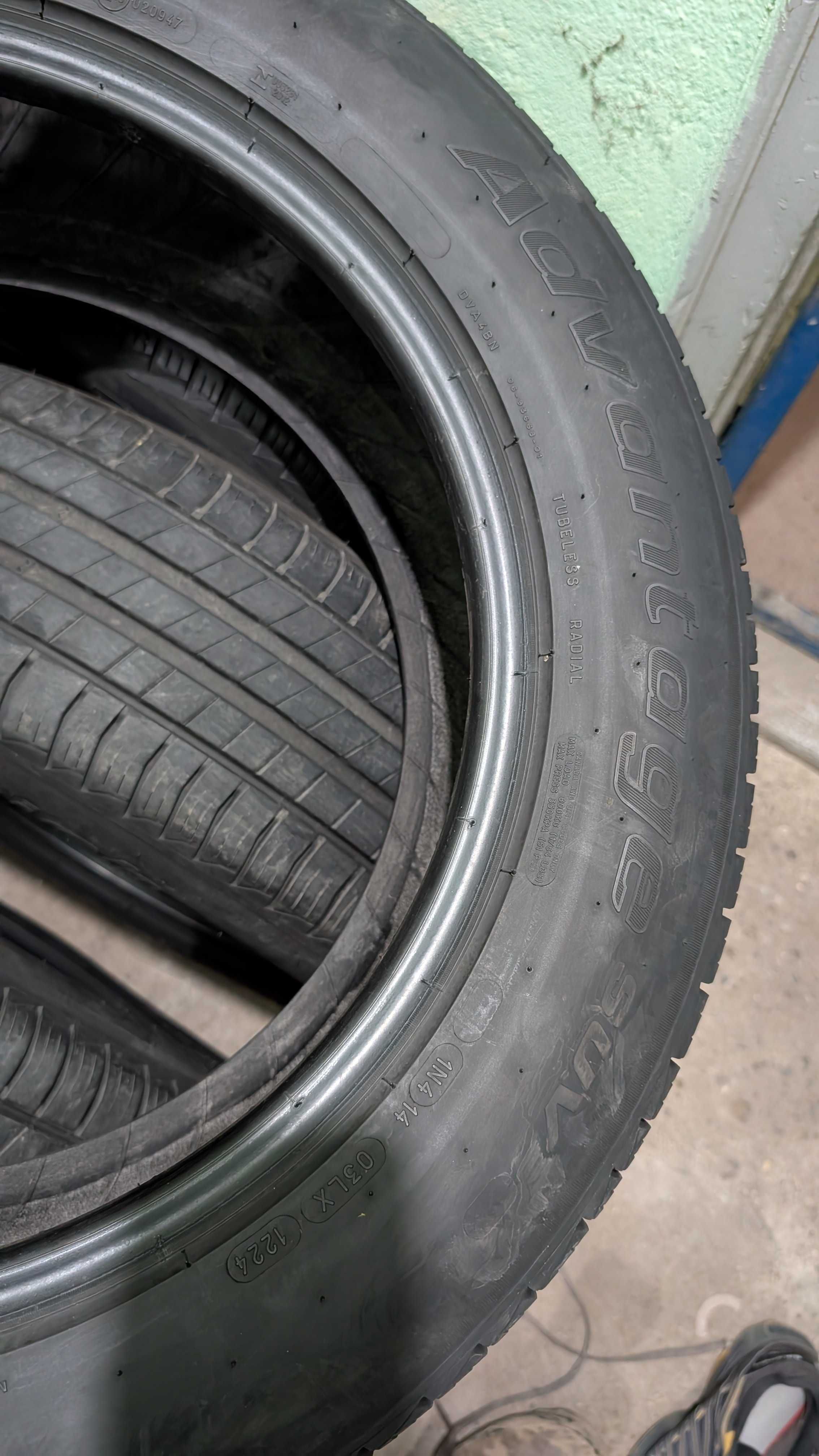 4 броя летни гуми BF Goodrich Advantage SUV - 225 60/18