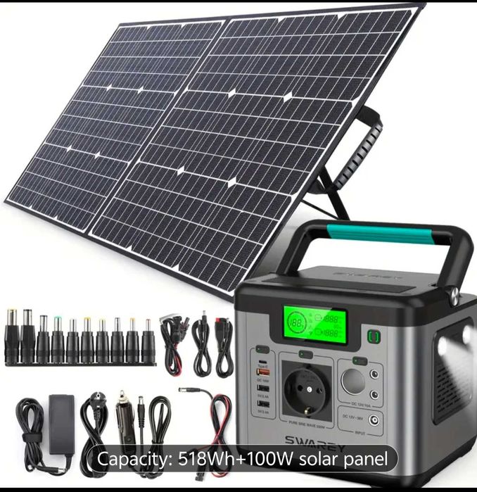 Generator pe baterie solar