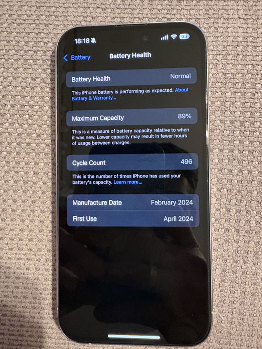 Iphone 15 pro, 128, White