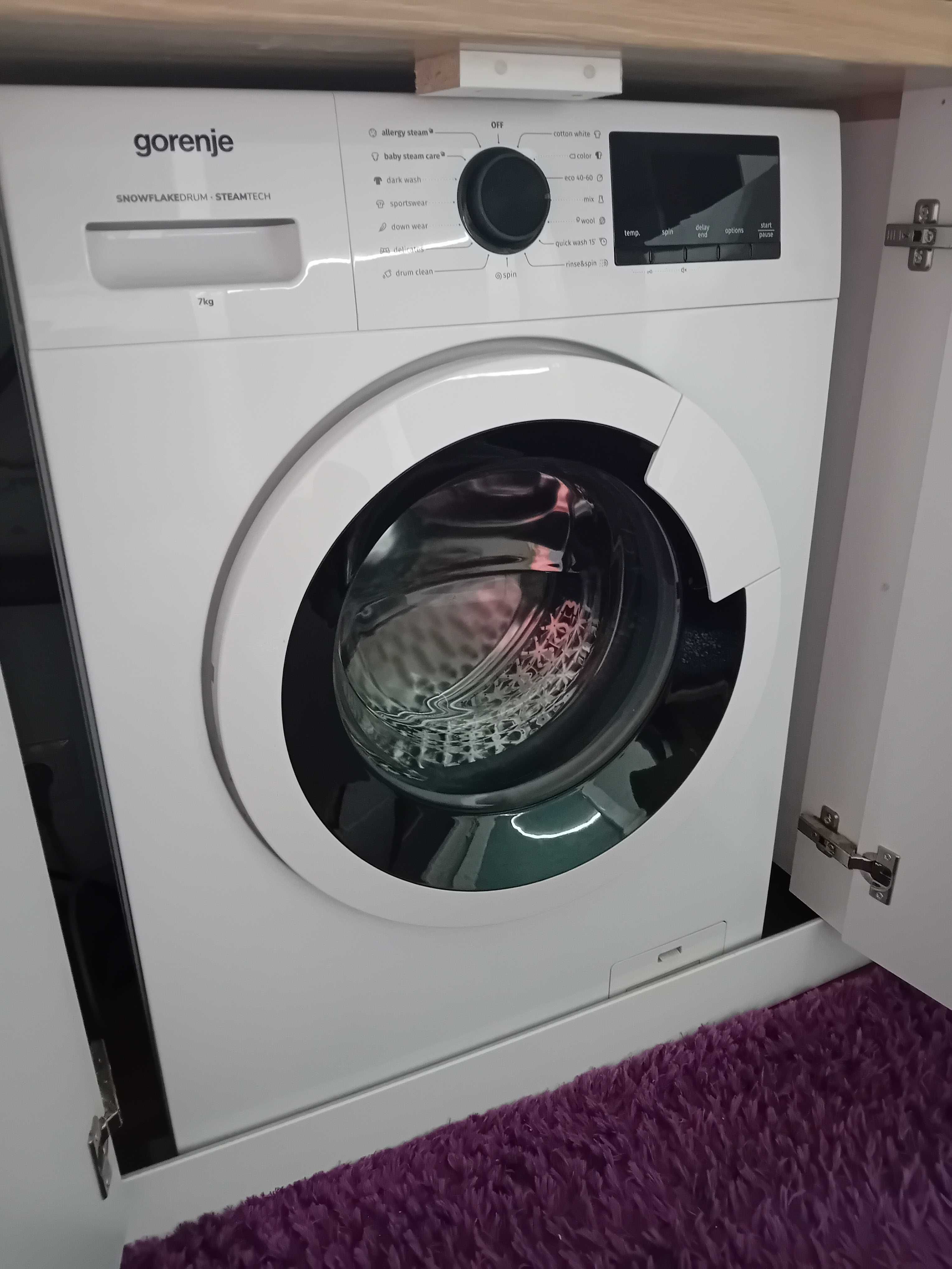 Vând mașină de spălat frontala Gorenje 7 kg 1400 rpm