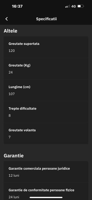 Bicicletă eliptică