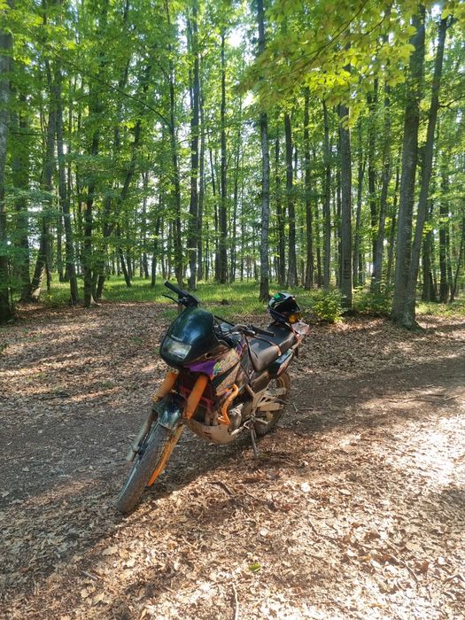 Cross/Enduro Kawasaki kle 500cc schimb cu scuter 125cc