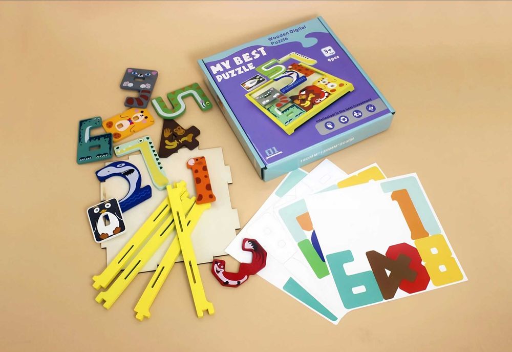 3D 4 модела пъзели за поместване в рамка | Намаления и хитови цени!