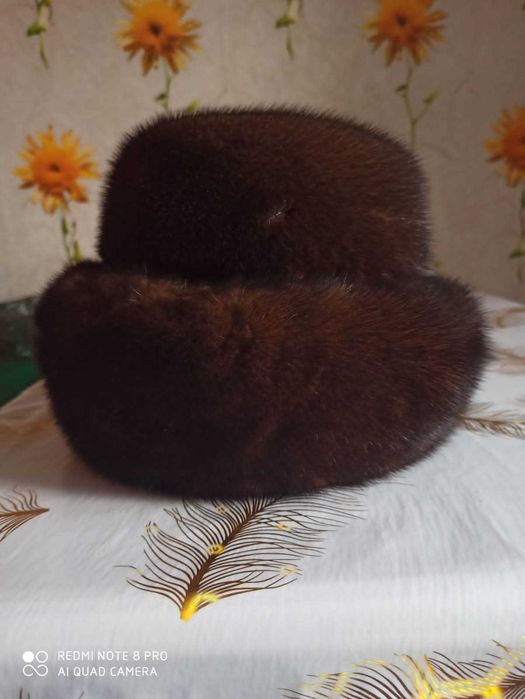 Шапка женская норковая