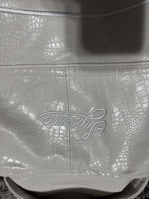 Jacheta piele supreme x nike