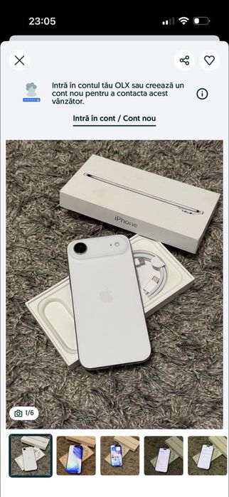 Iphone 17 air schimb cu 17 pro, pro max 16 pro max ofer diferenta