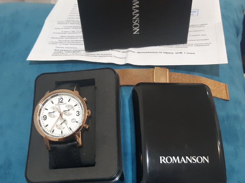Продам муж часы Романсон
