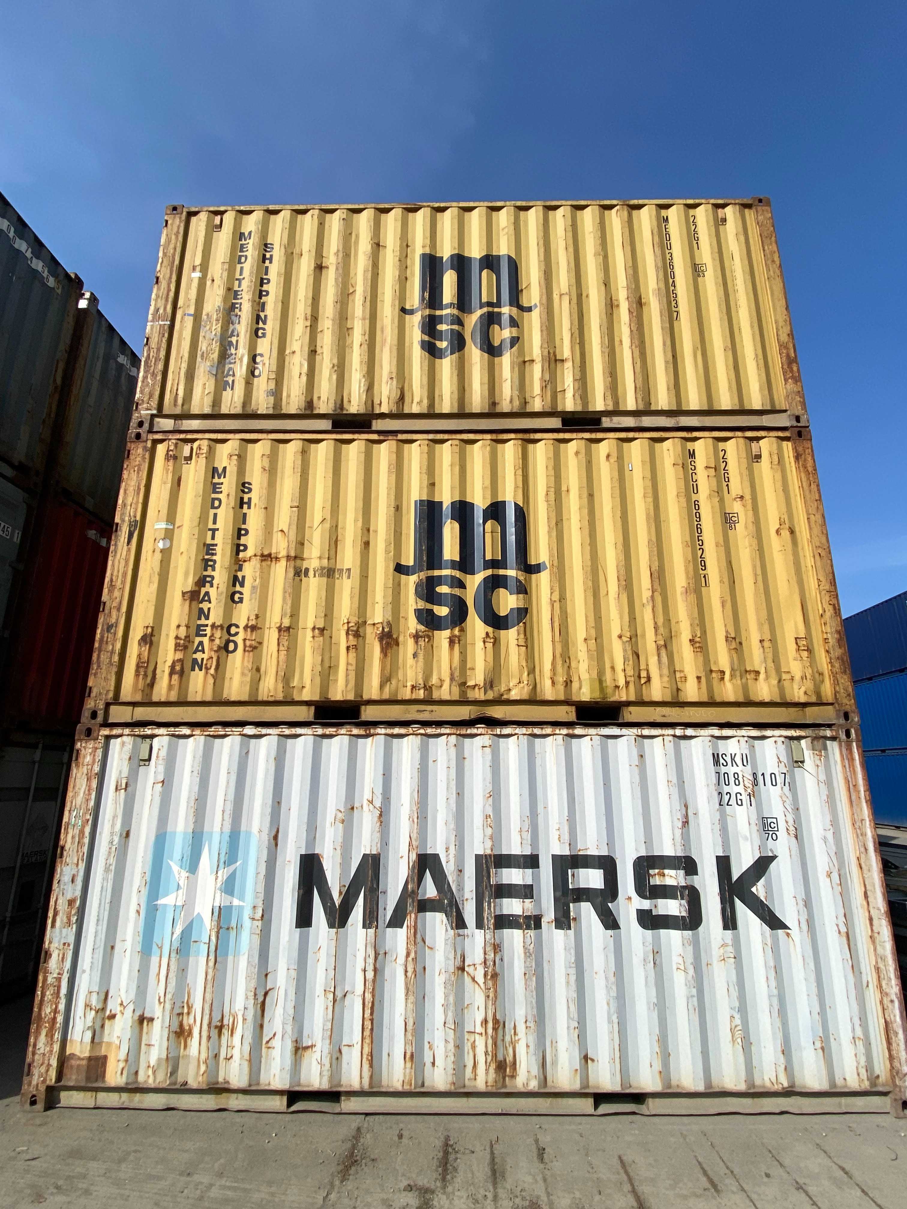 Container maritim 6m vanzare din stoc IMPORT DIRECT