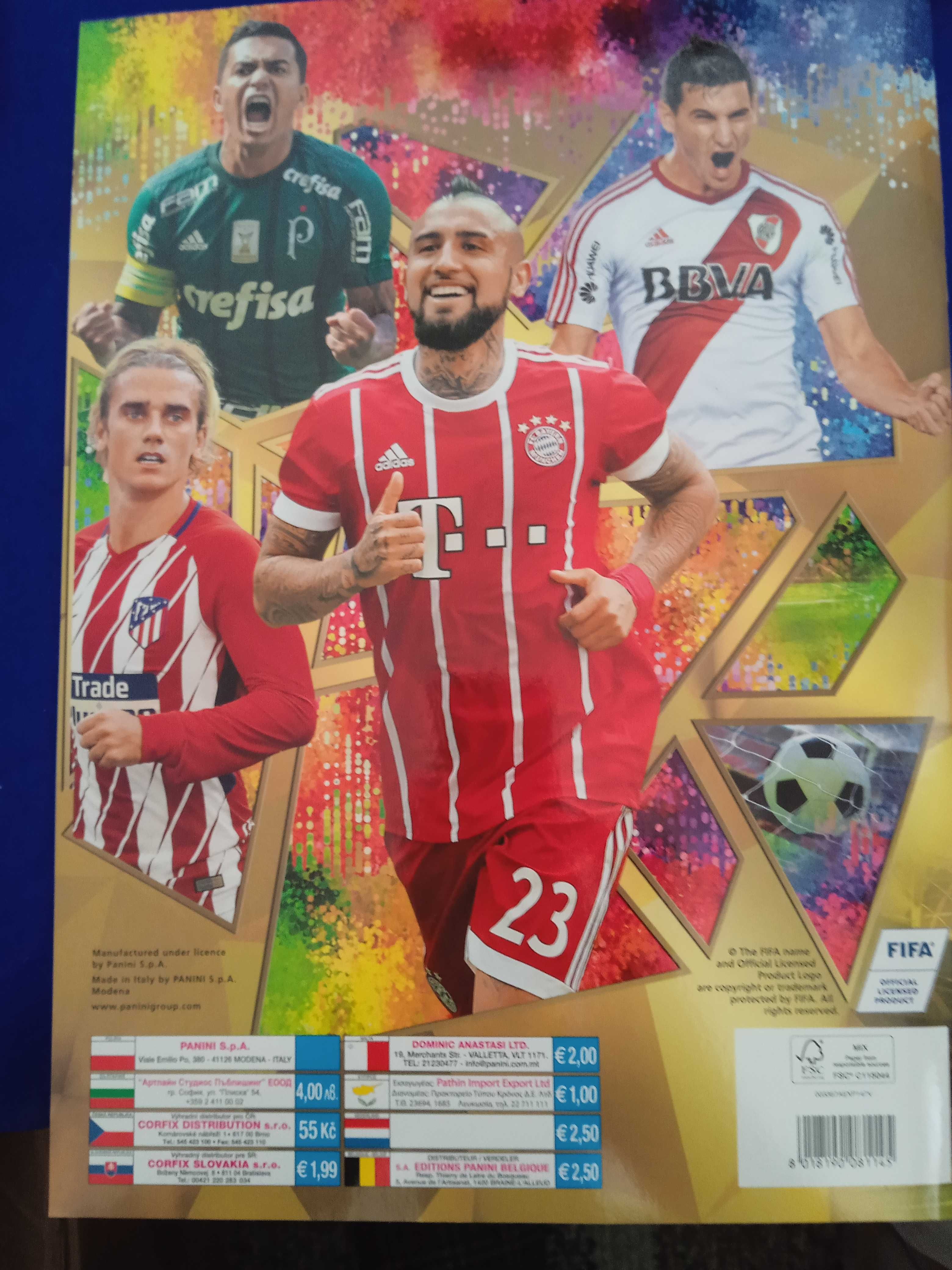 Fifa 365. Official sticker album 2018