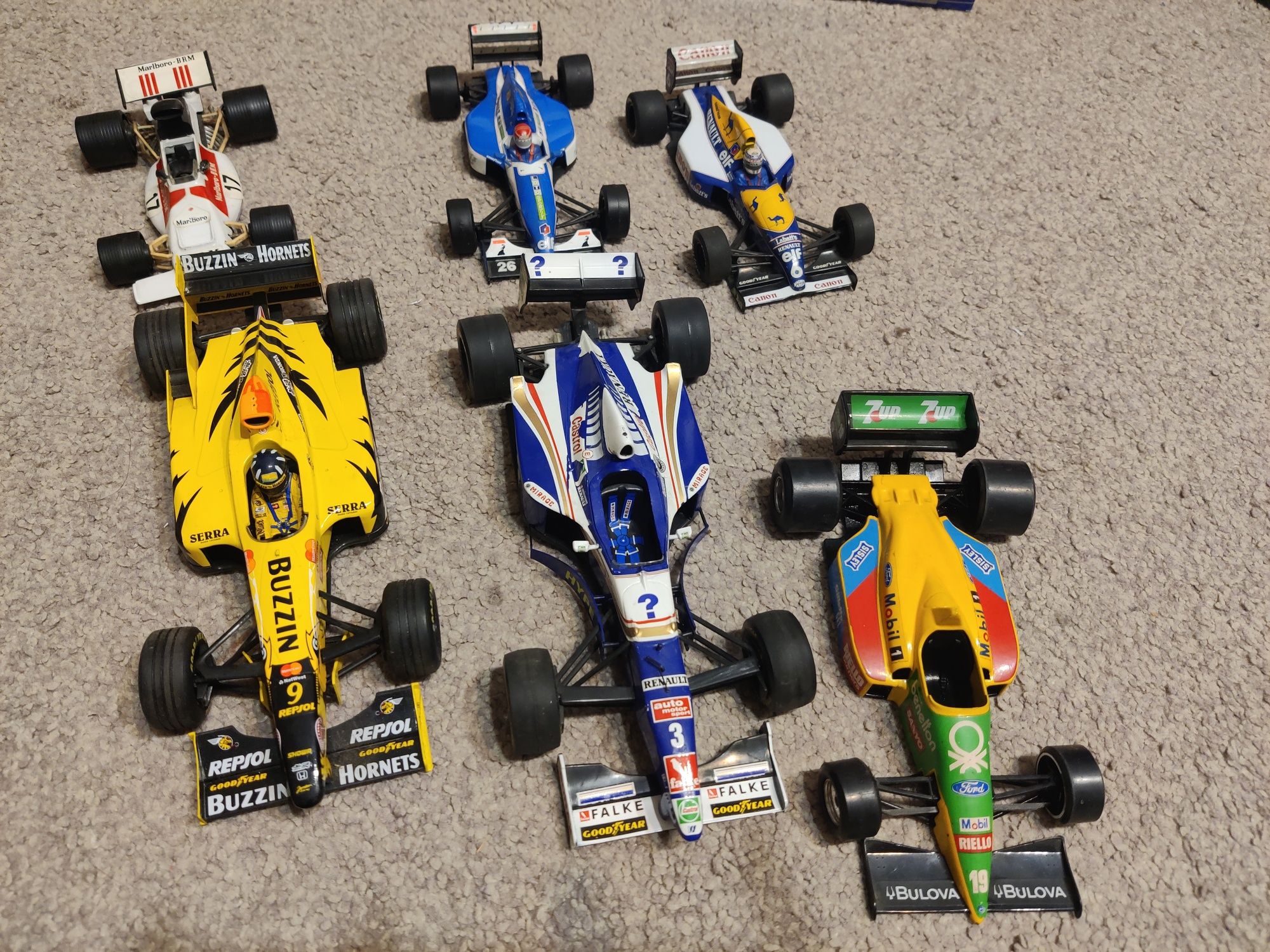 Machete Formula 1 F1  Hotwheels , Burago, Onyx, Minichamps