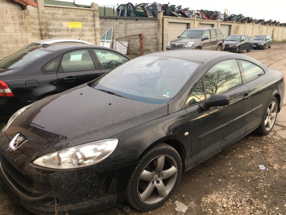 peugeot 407 coupe 2.7 hdi bi-turbo на части пежо 407 купе би турбо