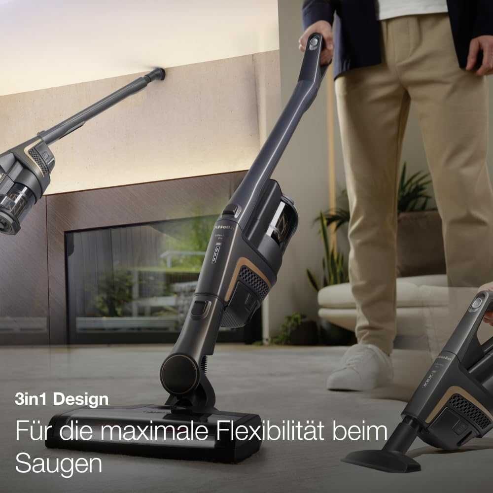 Вертикална прахосмукачка Miele Triflex HX2 Cat & Dog HEPA филтър