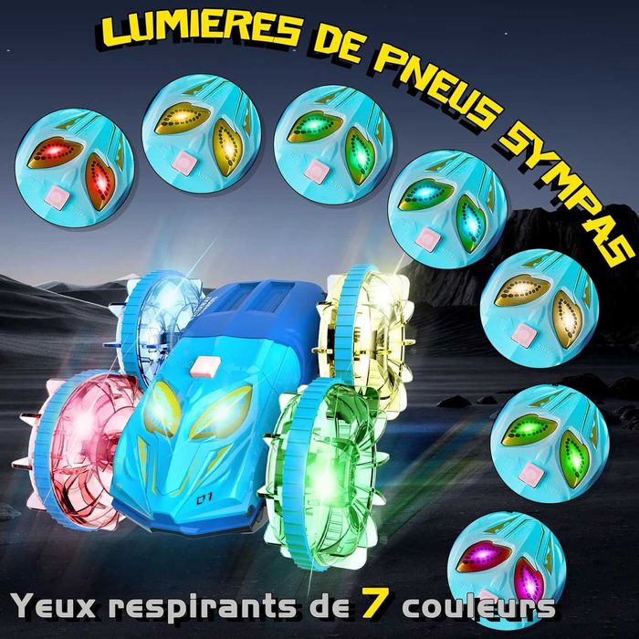 Амфибийна каскадна количка с дистанционно водоустойчива 4x4,Топ цена!