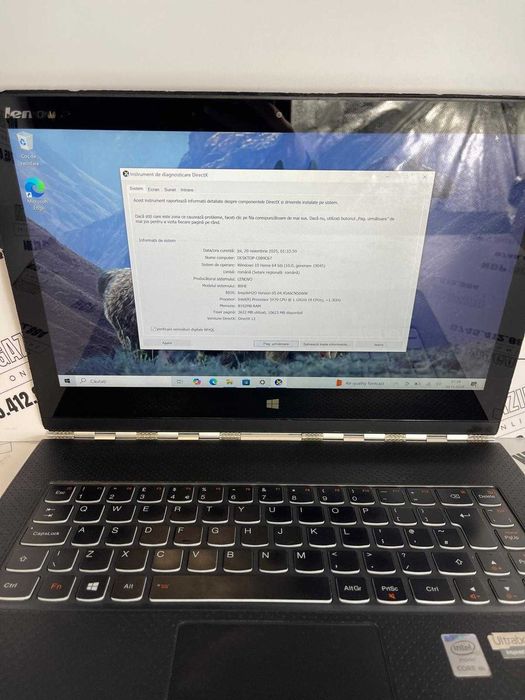 NDP Amanet NON-STOP Bld.Iuliu Maniu 69 LENOVO YOGA 3 ULTRASLIM (44590)