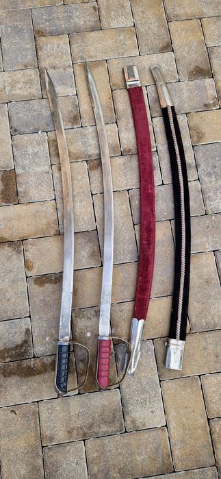 Lot sabii vechi de cavalerie