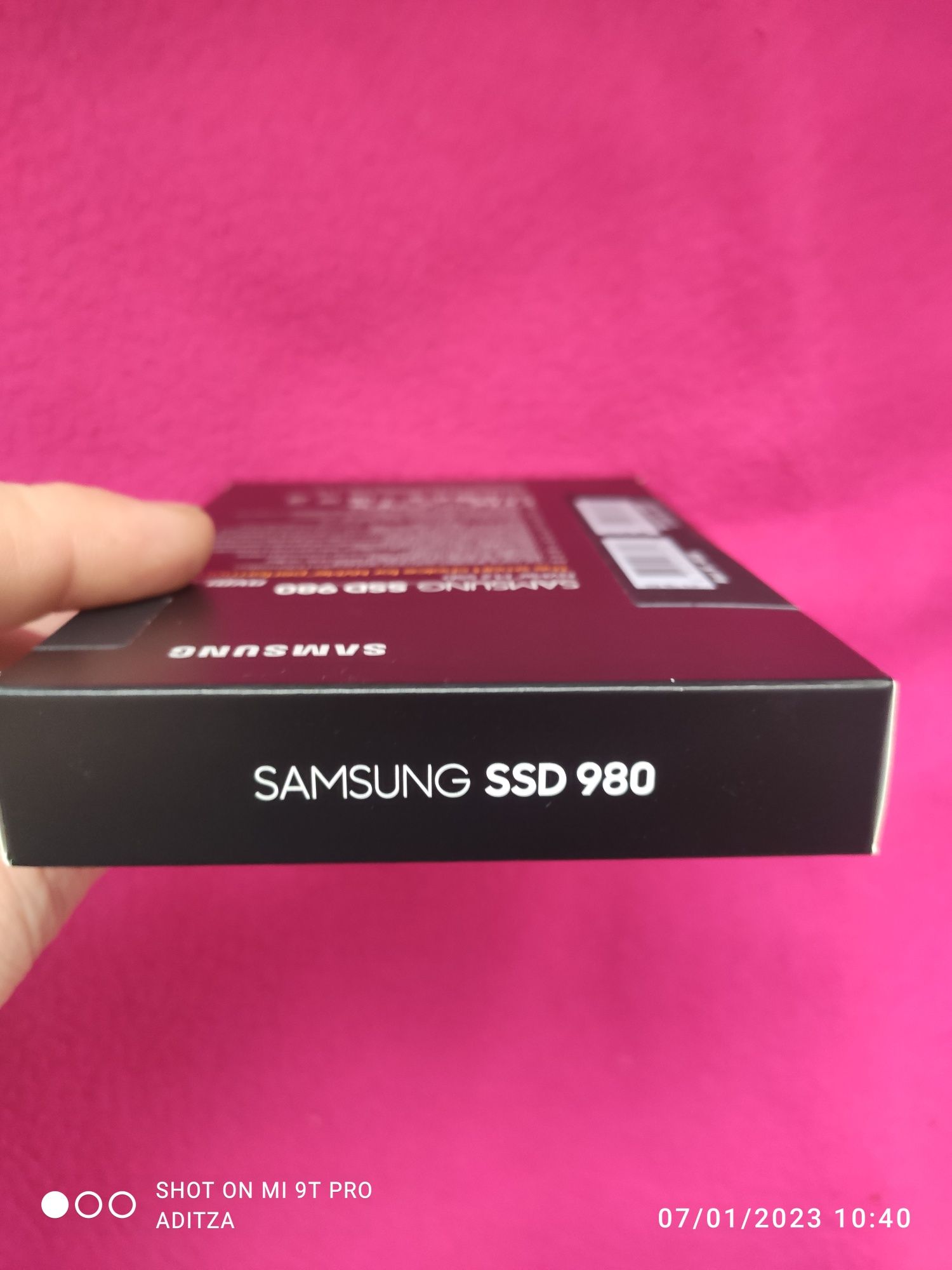 Samsung ssd 980 NVMe'M2 250Gb