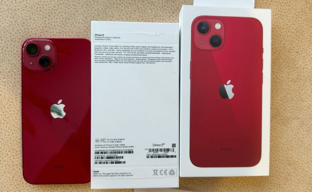 Iphone 13 128 GB red