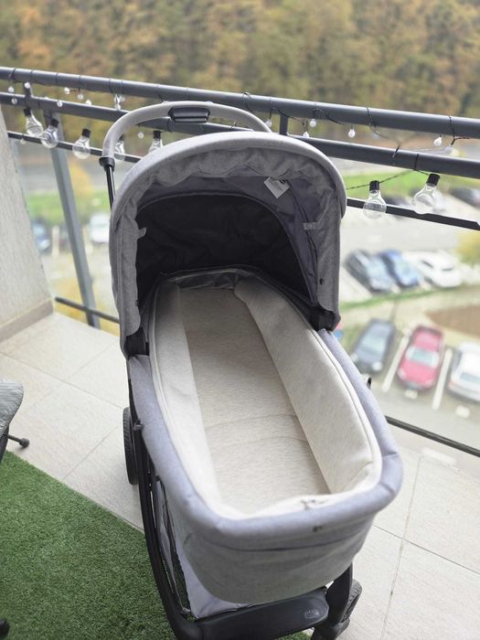 Carucior copii 3 in 1 Chicco Bellagio, Black Satin