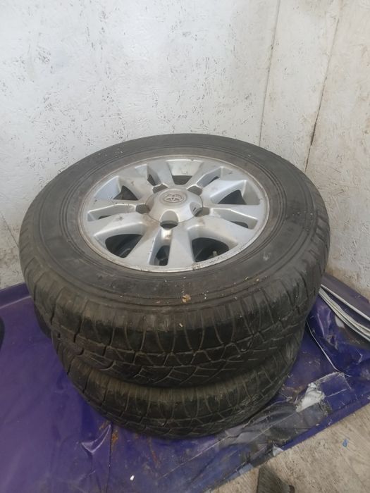 Титанка на тайота сотка. Без варки. Ровный отличный диски