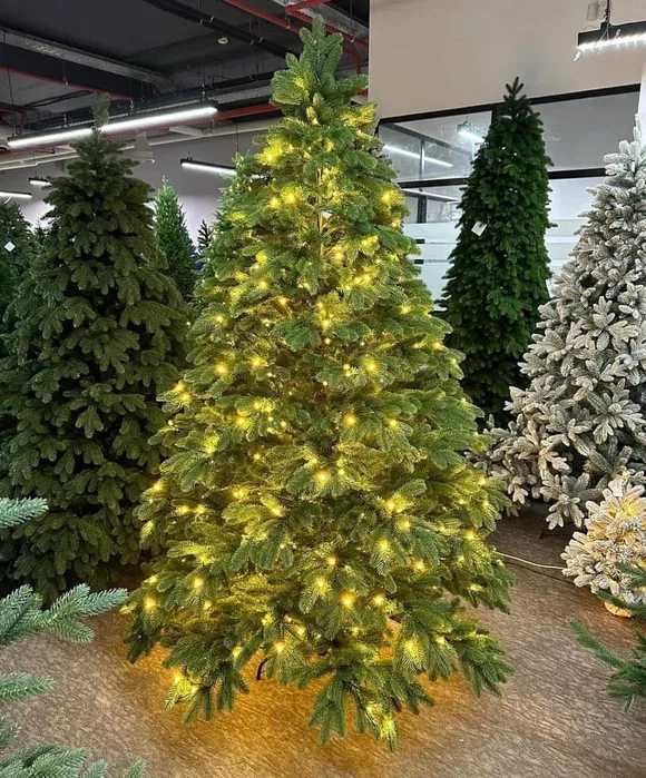 Елка, Президентская елка, декоратывная елка, гирлянда и игрушки